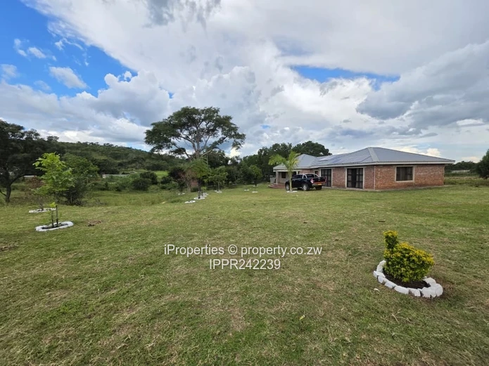 1.6 Hectares Land with a 3 Bedroom House- 30km from Harare (Sole Mandate)