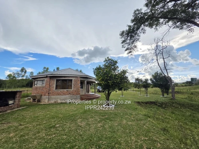 1.6 Hectares Land with a 3 Bedroom House- 30km from Harare (Sole Mandate)